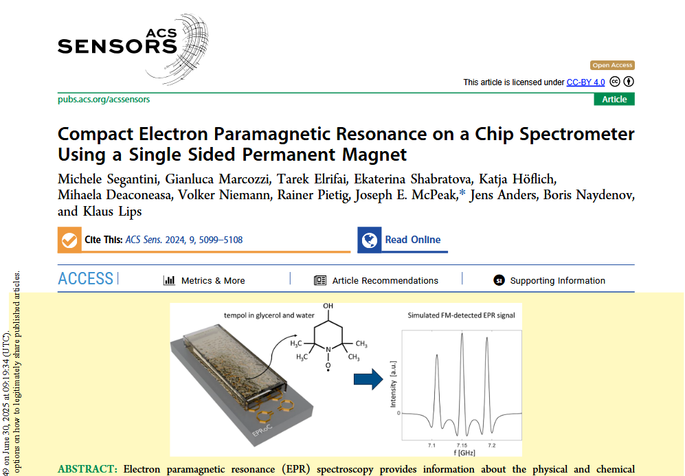 Frist page of linked publication